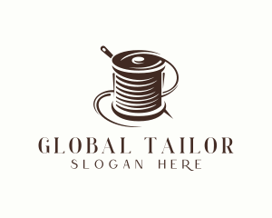 Needle Thread Tailoring logo design