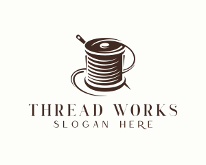 Thread - Needle Thread Tailoring logo design