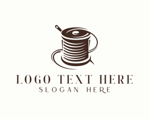Quilting - Needle Thread Tailoring logo design