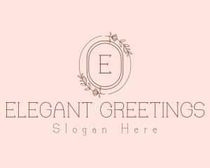 Floral Beauty Wreath logo design