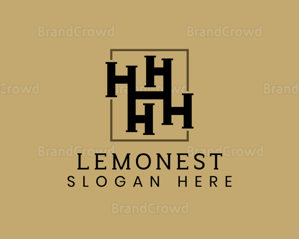 Modern Elegant Firm Letter H Logo