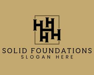 Modern Elegant Firm Letter H Logo