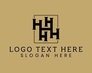 Firm - Modern Elegant Firm Letter H logo design