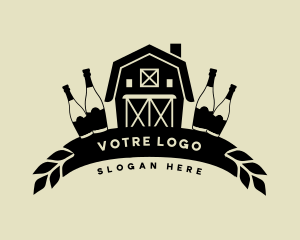 Agriculture - Barn Wheat Beer logo design