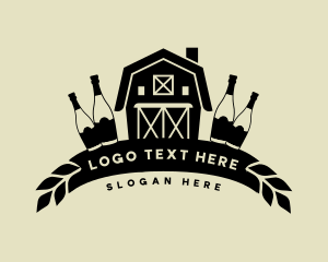 Countryside - Barn Wheat Beer logo design