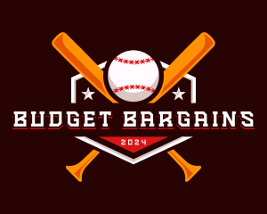 Baseball Sport League Logo