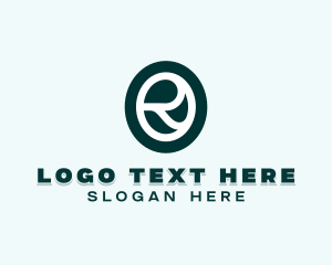 Monogram - Upscale Studio Letter OR logo design