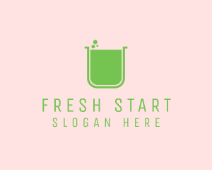 New - Green Lab Jar logo design