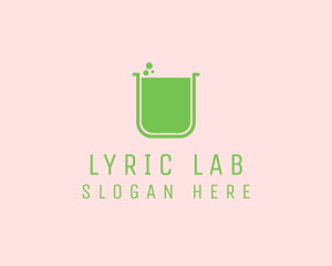 Green Lab Jar logo design