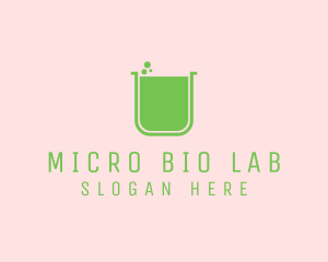 Green Lab Jar logo design