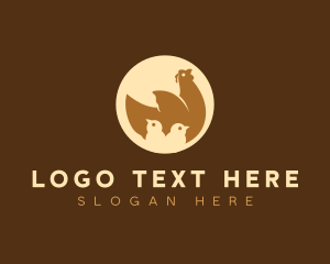 Chick - Chicken Poultry Chick logo design