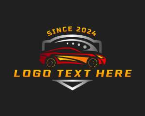 Detailing - Car Mechanic Garage logo design