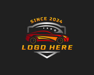 Restoration - Car Mechanic Garage logo design