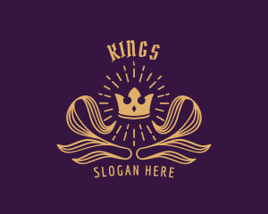 Medieval Royal Crown logo design