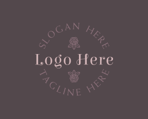 Scent - Floral Beauty Wordmark logo design