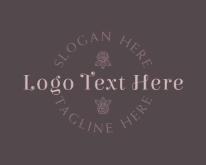 Soap - Floral Beauty Wordmark logo design