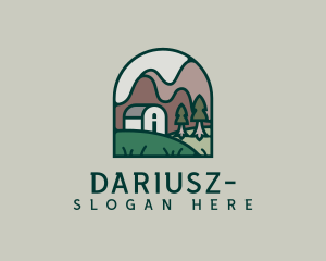 Tour - Rural Mountain House logo design
