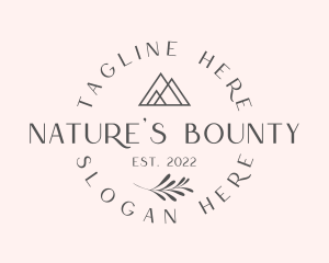 Elegant Natural Business logo design