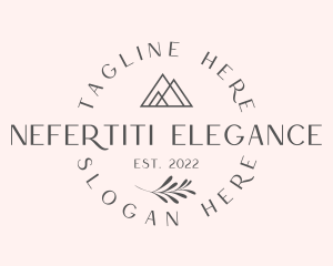 Elegant Natural Business logo design