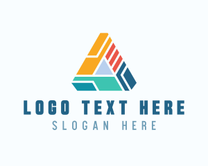 Corporation - Geometric Industrial Letter A logo design