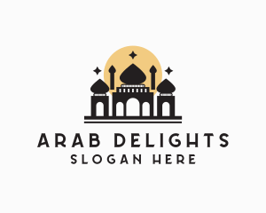 Arab - Holy Temple Architecture logo design