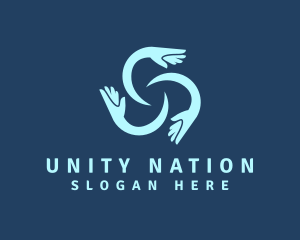 Humanitarian Unity Foundation logo design