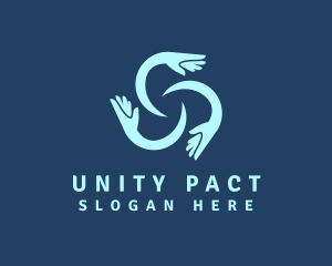 Humanitarian Unity Foundation logo design