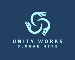 Humanitarian Unity Foundation logo design