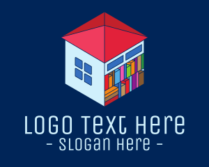 Shop - Garage Sale Library logo design