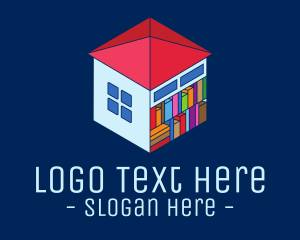 Discount - Garage Sale Library logo design