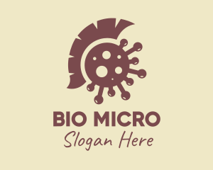 Microbiology - Brown Spartan Virus logo design