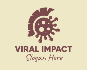 Infection - Brown Spartan Virus logo design