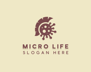 Bacteria - Bacteria Spartan Virus logo design