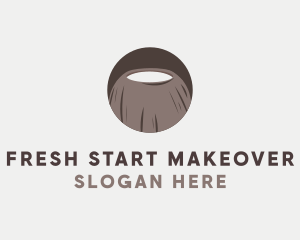 Brown Coconut Milk logo design