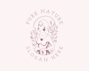 Sexy Nature Woman  Logo