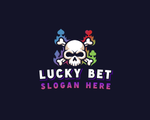 Gambling - Skull Casino Gaming logo design