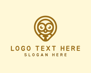 Locator - Bird Employee Location Pin logo design
