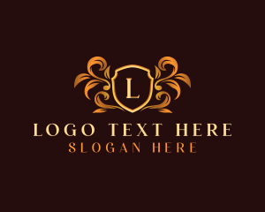 Vintage - Luxury Shield Crest logo design