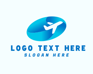 Airport - Airplane Travel Transportation logo design