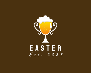 Party - Beer Trophy Bar logo design