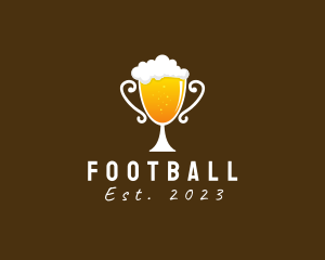 Alcohol - Beer Trophy Bar logo design