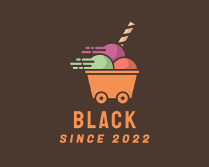 Snack - Ice Cream Delivery logo design