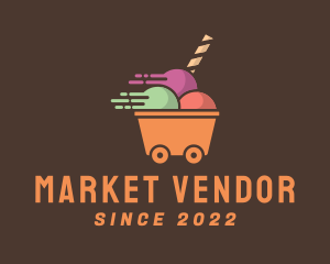 Vendor - Ice Cream Delivery logo design