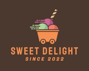 Sherbet - Ice Cream Delivery logo design