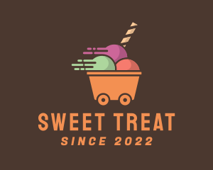 Sherbet - Ice Cream Delivery logo design