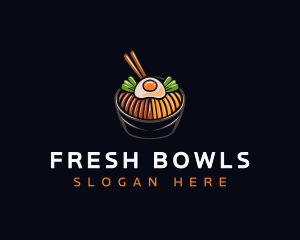 Fresh Food Bowl logo design