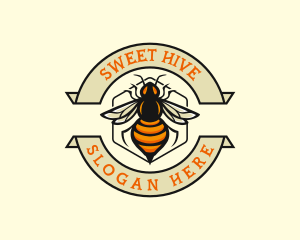 Honeycomb - Honeycomb Bee Insect logo design