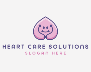 Heart Pediatric Childcare  logo design