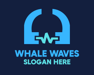 Quote Sound Wave logo design