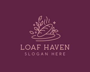 Loaf - Bread Baking Bakery logo design